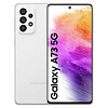 6.7″ Samsung Galaxy A73 5G, 128GB Storage – Awesome White